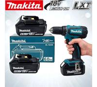 Batterie au lithium de remplacement 100% originale Makita 6Ah/5Ah/3Ah pour batterie Makita 18V BL1830B BL1850B BL1850 BL1840 BL1860 BL1815 Makita-6AhX1-DC18RC