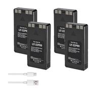 Batterie Au Lithium De Remplacement 7000 MAh, Compatible avec SPYPOINT, for Caméra De Chasse Cellulaire LIT-22 Flex-M S G-36 Plus(7000mah 4pcs)