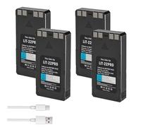 Batterie Au Lithium De Remplacement 7000mAh, Compatible for SPYPOINT, for Caméra LIT-22 Flex-M Flex-S Flex G-36 Flex-Plus(7000mah 4pcs)