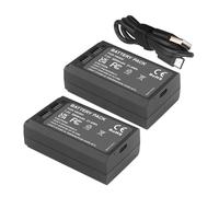 Batterie Au Lithium for Flash Flash VB30, 3000mAh, Compatible avec Godox, for Appareil Photo V1PRO V1 Pro, Flash Speedlite(2 Battery)