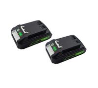 Batterie au Lithium Haute capacité 24 V 6,0 Ah Compatible avec Les Outils électriques et Les Outils de Jardin Greenworks(2pcs 3Ah Battery)