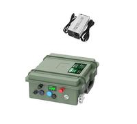 Batterie au Lithium LiFePO4 12 V/24 V 100 Ah/140 Ah/200 Ah, Grade A, avec BMS Bluetooth, Plus de 6 000 Cycles, étanchéité IP56, Charge Rapide USB(12V 200Ah 2560Wh)