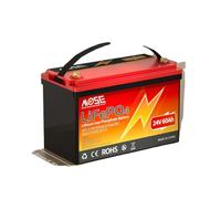 Batterie au lithium LiFePO4, 24V 60Ah