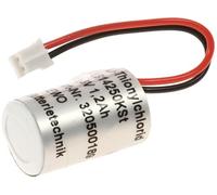 Batterie au lithium LS14250K pour tachygraphe VDO A2C59511954X, chlorure de thionyle au lithium, 3,6 V