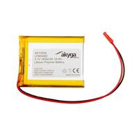Akyga LP405063 Pack de piles rechargeables x batterie spéciale LiPo 3.7 V 1400 mAh