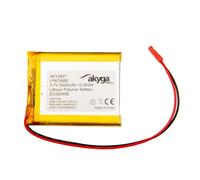 Batterie au Lithium polymère 3,7 V 3500 mAh LP675568 AKYGA AKY0627 Li-Po PCM JST 2 Broches Connecteur 2,54 15 cm