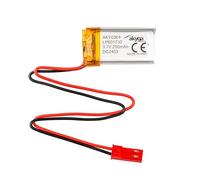 Batterie au Lithium polymère LP601730 3,7 V 250 mAh AKYGA AKY0384 Li-Po PCM JST 2 Broches Connecteur 2,54 15 cm