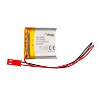 Akyga Batterie Li-Po LP753636 3,7 V 1000 mAh AKY0658 – PCM, connecteur JST 2 broches 15 cm