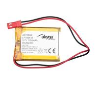 Batterie au Lithium polymère LP783442 3,7 V 1150 mAh AKYGA AKY0659 Li-Po PCM JST 2.54 2 pôles 150 mm