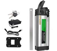 Batterie au lithium pour vélo électrique 24 V 36 48 10,4 Ah 13 15,6 27 30 Batterie amovible pour VTT avec chargeur