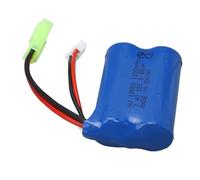 Batterie au lithium RC 7,4 V 1200 mAh durable tension stable avec prise pour voiture RC Crawler