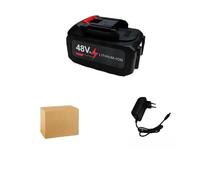 Batterie Au Lithium Rechargeable 21V 48VF 12000mAh, Batterie De Remplacement For Outil Électrique Haute Capacité For e Tronçonneuse Et Ciseaux(1 Battery 1 Charger)