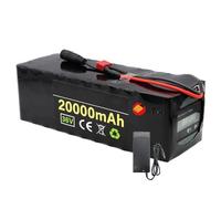 Batterie au lithium rechargeable 36 V 20 Ah 10S4P pour vélo électrique 1000 W pour moto, kart, scooter - Batterie de rechange avec chargeur (T)