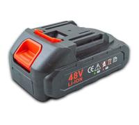 Batterie au lithium rechargeable 48V - MEDIA WAVE STORE - Mini tronçonneuse - 300g - 12x7cm - Noir