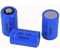 Batterie Au Lithium Rechargeable 800Mah 3V Cr2 pour Système De Sécurité GPS, Dispositif De Caméra,3 Pz