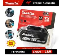 Batterie au lithium rechargeable Makita 18V d'origine, authentique, 6Ah 6000mAh BL1860 BL1850B BL1850 BL1840 BL1830B for Makita charger