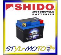 SHIDO LTX7L-BS LION -S- Batterie Moto Lithium Ion