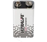 Batterie au lithium Ultralife 9 V, E-Block, U9VL, U9VL-J