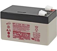 Batterie au plomb 12 V 1.2 Ah EnerSys Hawker Genesis plomb (AGM) (l x H x P) 97 x 56 x 48 mm cosses plates 6,35 mm sans entretien, certification VdS,