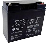 Batterie au plomb 12 V 18 Ah XCell XP1712 plomb (AGM) (l x H x P) 181 x 167 x 77 mm raccord à vis M5 sans entretien