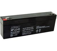 Batterie au plomb 12 V 2.3 Ah XCell XP2.112 plomb (AGM) (l x H x P) 178 x 66 x 35 mm cosses plates 4,8 mm sans entretien