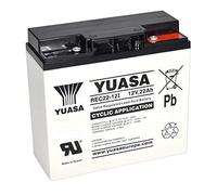 Batterie au plomb 12 V 22 Ah AGM - Remplace 17 Ah 18 Ah 19 Ah 23 Ah - Type de cyclage AGM - Deep Cycle VRLA - Raccord à vis M5