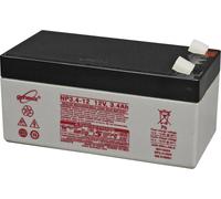 Batterie au plomb 12 V 3.4 Ah EnerSys Genesis plomb (AGM) (l x H x P) 134 x 67 x 67 mm cosses plates 6,35 mm sans entretien, certification VdS, auto-décharge