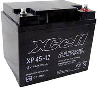 Batterie au plomb 12 V 45 Ah XCell XP 45 - 12 plomb (AGM) (l x H x P) 197 x 170 x 165 mm raccord à vis M6 sans entretien