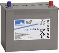 Batterie au plomb 12 V 55 Ah GNB Sonnenschein A512/55 A plomb-gel (l x H x P) 261 x 230 x 135 mm pôle conique sans entretien