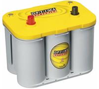 Batterie au plomb 12 V 55 Ah Optima Batteries YTS4.2 plomb (AGM) (l x H x P) 254 x 200 x 175 mm pôle conique sans entretien, modèle de batterie à bobine
