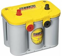 Batterie au plomb 12 V 55 Ah Optima Batteries YTU4.2 plomb (AGM) (l x H x P) 254 x 200 x 175 mm pôle conique, raccord à vis M5 sans entretien, modèle de