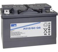 Batterie au plomb 12 V 60 Ah GNB Sonnenschein A512/60 G6 plomb-gel (l x H x P) 278 x 190 x 175 mm raccord à vis M6 sans entretien