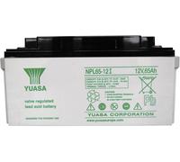 Batterie au plomb 12 V 65 Ah Yuasa NPL65-12 plomb (AGM) (l x H x P) 350 x 174 x 166 mm raccord à vis M6 sans entretien