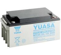 Batterie au plomb 12 V 65 Ah Yuasa plomb (AGM) (l x H x P) 350 x 174 x 166 mm auto-décharge réduite
