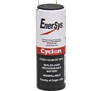 Batterie au plomb 2 V 4.5 Ah EnerSys Hawker Cyclon DT plomb (AGM) (Ø x H) 34 mm x 103 mm cosses plates 4,8 mm sans entretien