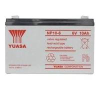 Yuasa NP10-6 NP10/6 Batterie au plomb 6 V 10 Ah plomb (AGM) (l x H x P) 151 x 97.5 x 50 mm cosses pl
