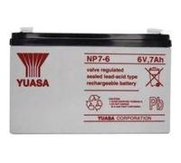 Batterie au plomb 6 V 7 Ah Yuasa NP7-6 plomb (AGM) (l x h x p) 151 x 97 x 34 mm connecteur plat 4,8 mm G