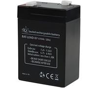 Batterie au plomb acide - HQ - 6V - 4Ah - Sans entretien - Idéale pour systèmes d'alarme