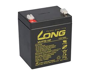 Batterie au plomb Long 12V 5Ah WP5-12 Faston 6,3 mm compatible 4Ah 4,5Ah 5Ah UPS Alarme Alimentation de secours