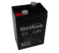 Batterie au plomb rechargeable 6 V 4 Ah 4000 mAh 70 mm x 47 mm x 101 mm AGM accumulateur