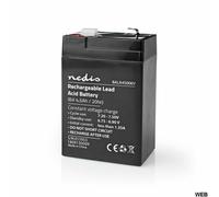 Batterie au plomb rechargeable plomb-acide rechargeable 6V 4500mAh