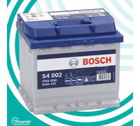 Batterie Auto 52AH Bosch Silver S4 0092S40020 470A B13 Pôle Positif À Droite