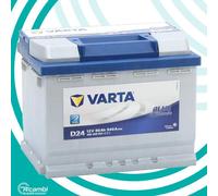 Batterie Auto 60Ah D24 Varta Blue Dynamic 540A Spunto Pôle Positif À Droite 12V