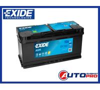 Batterie Auto Exide EK1060 AGM 106 AH 950 A 392 X 175 X 190 Mm