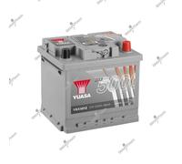 Batterie auto, voiture YBX5012 12V 52Ah 480A Yuasa Silver Haute Performance