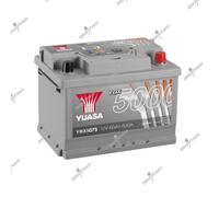 Batterie auto, voiture YBX5075 12V 60Ah 620A Yuasa Silver Haute Performance