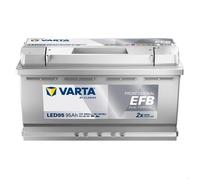 Batterie auxiliaire acide Professional Dual Purpose EFB : 95 Ampères