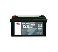 EZA Batterie Auxiliaire Gel 120Ah Résistante aux Basses Températures Camping-Car G