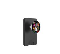 Batterie avec éclaboussures de Peinture colorées - Art Musical Vibrant PopSockets PopWallet pour MagSafe