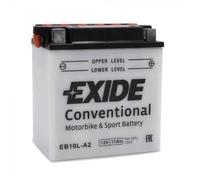 Batterie Avec Électrolyte Moto Exide Eb10l-A2